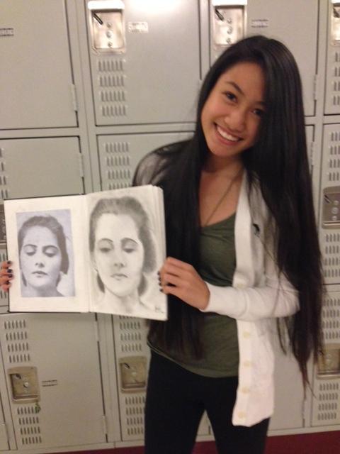 Elizabeth Sangalang- AP Art student