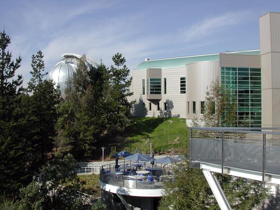 A typical day for a Chabot volunteer includes roaming the halls, ready to explain basic scientific ideas to the patrons. 