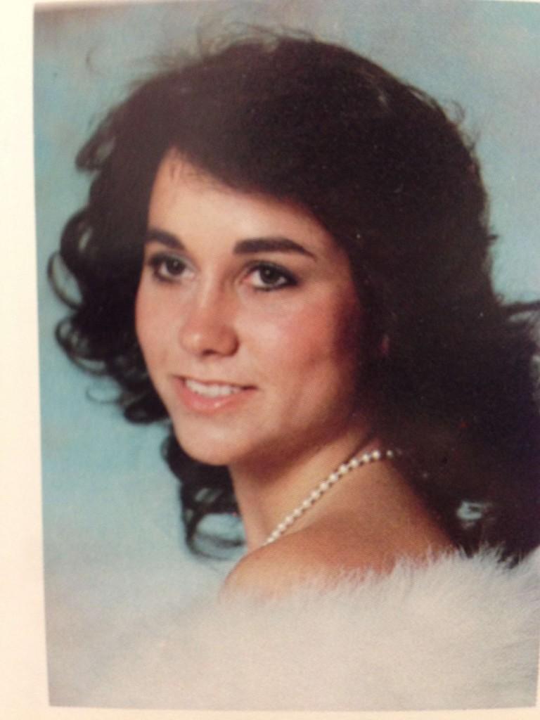 Nancy Pinnella pictured here from her senior photo in 1984, passed away from the flu on February 1st.
