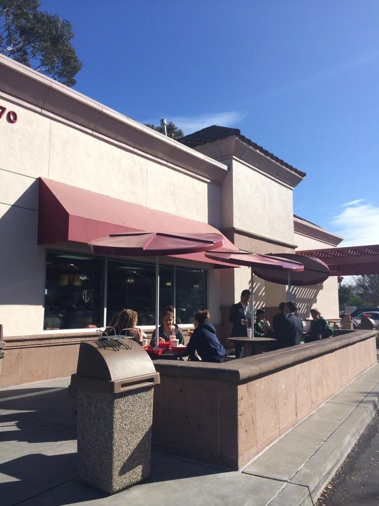 In n Out, located in San Ramon, is usually quiet and unassuming.