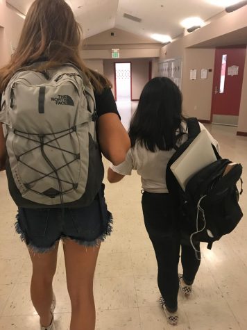 Two Strappin' Backpackin'