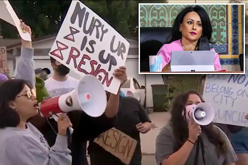      Los Angeles citizens protesting and calling for Martinez’s resignation. Many in L.A. share this sentiment and helped to push Martinez out of office.