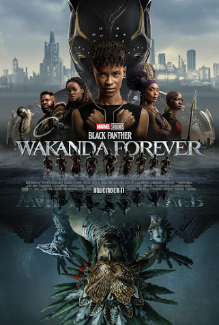 The theatrical poster for Black Panther: Wakanda Forever. Wakanda Forever netted $330 million from theaters within only three days of the movie being released.
