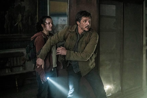 The Last of Us stars Bella Ramsey (pictured left) and Pedro Pascal (pictured right). The duo journeys across the ruins of what was once the United States.