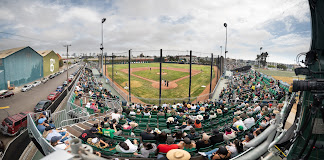 The new Oakland Ballers stadium, Raimondi Park. 