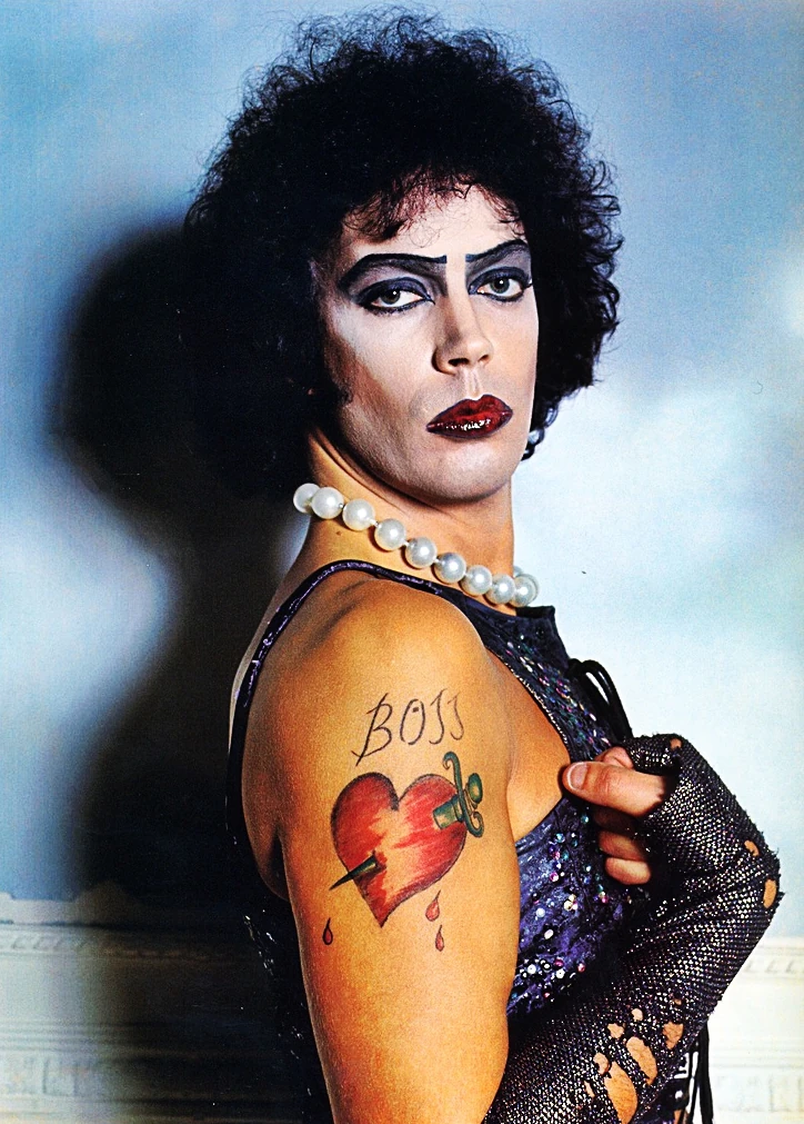 Frank-N-Furter, Played by Tim Curry, Courtesy of Villains Wiki