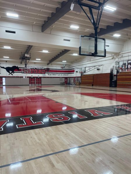 Monte Vista gymnasium, where practices and games are held